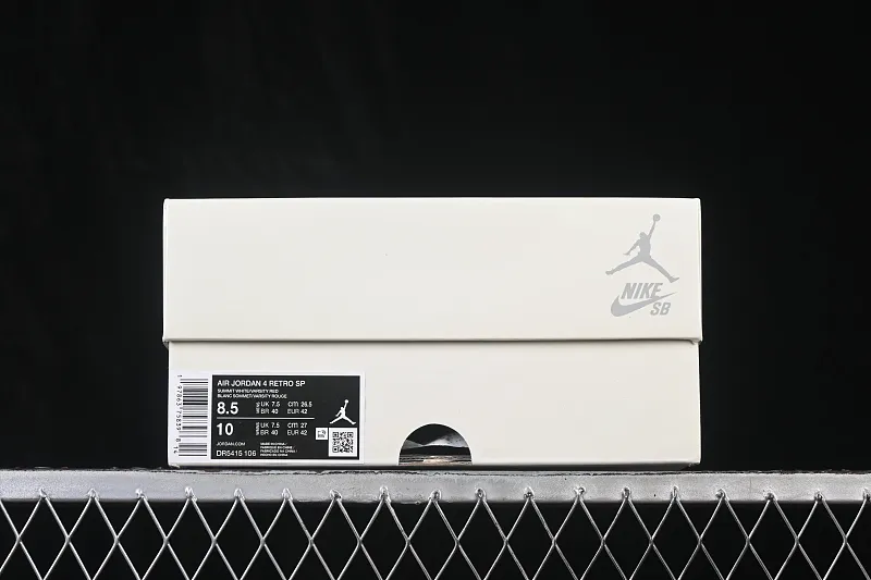 All categories Air Jordan Jordan series basketball shoes Air Jordan 4 LJR version Nike SB x Air Jordan 4 OG "Varsity Red" AJ4 Joe 4 University Red DR5415-106